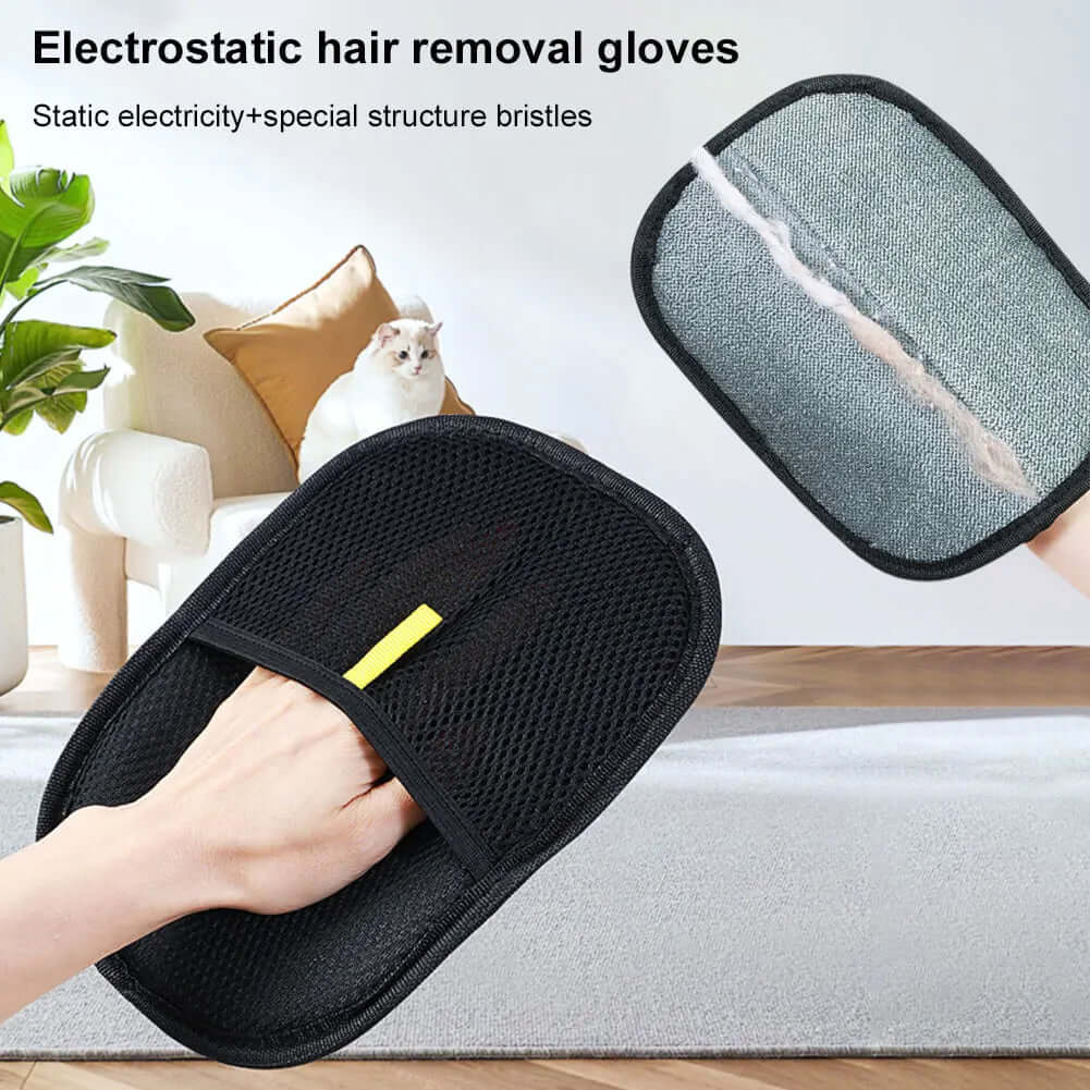 FurAway Pet Grooming Glove – Product Collage